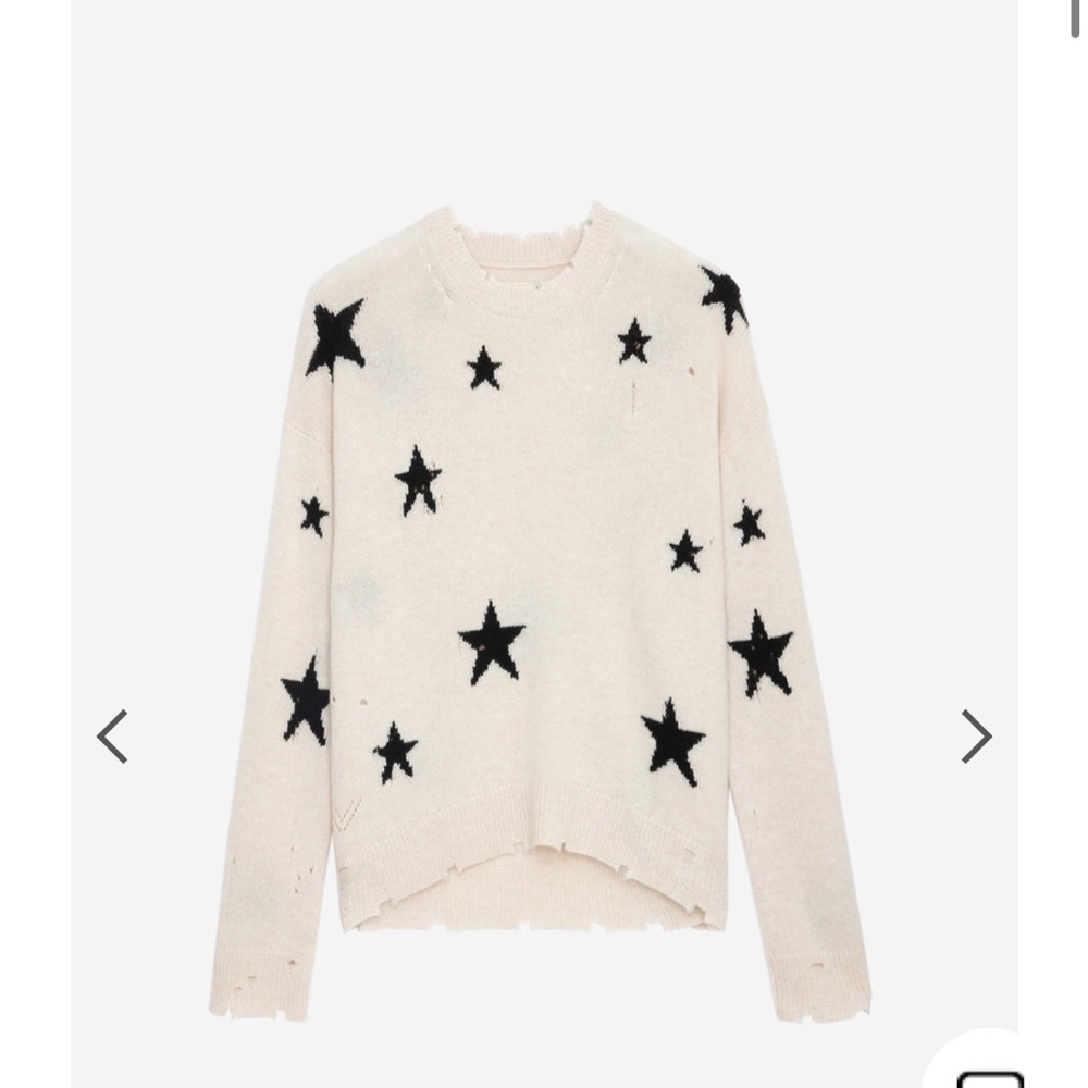 Markus Stars Cashmere Sweater - never worn